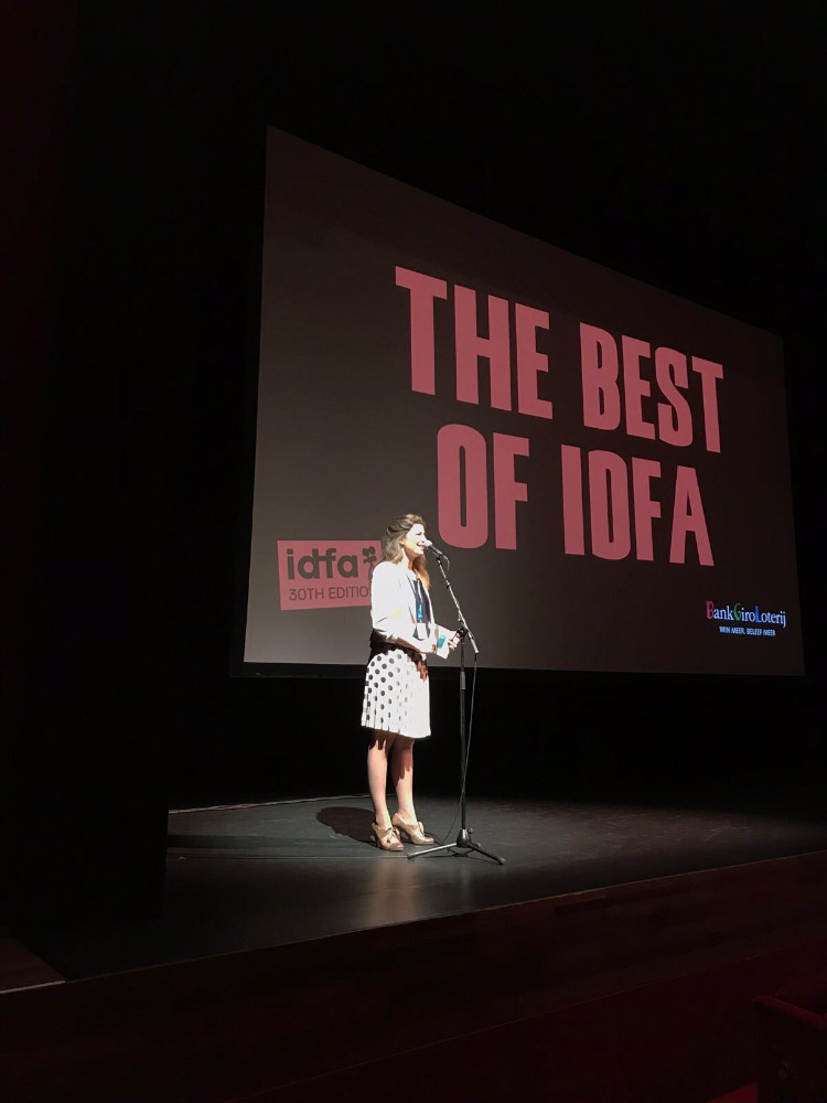 presentatie Best of IDFA door Lisa Peters Dagverlichter